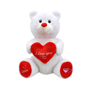 1028B Sevimli Ayı Beyaz 80 cm - Toyz Show