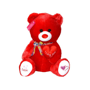 1030KR Selay, Yumoş Ayıcık Kırmızı 47cm - Toyz Show