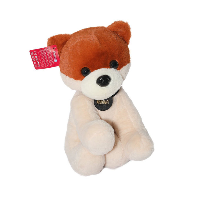 1397 KARAMEL KÖPEK 30 CM EKRU - Toyz Show - 