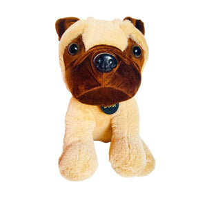 1436 Dobi Köpek 30 cm Kahverengi -Selay Oyuncak - Toyz Show