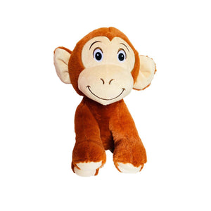 1438 MİKA MAYMUN 30 CM KAHVERENGİ - Toyz Show