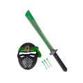 108042238 NEXT NİNJA SWORD AND MASK GREEN - görsel 3