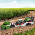 203735006 Fendt Micro Farm Truck freewheel Mack Truck trailer with Fendt tract - görsel 5