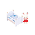5017 Sylvanian Families, Çikolata Kulaklı Tavşan Bebek ve Yatağı , +3 yaş - görsel 2