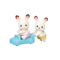 5420 Sylvanian Families Çikolata Kulaklı Tavşan İkiz Bebekleri +3 yaş - görsel 2