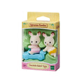 5420 Sylvanian Families Çikolata Kulaklı Tavşan İkiz Bebekleri +3 yaş - görsel 1