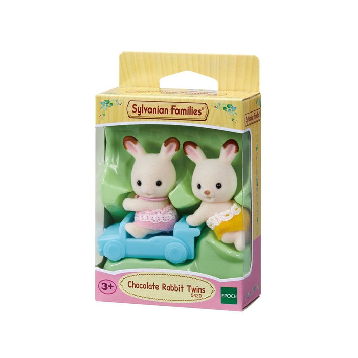 5420 Sylvanian Families Çikolata Kulaklı Tavşan İkiz Bebekleri +3 yaş - Toyz Show - 