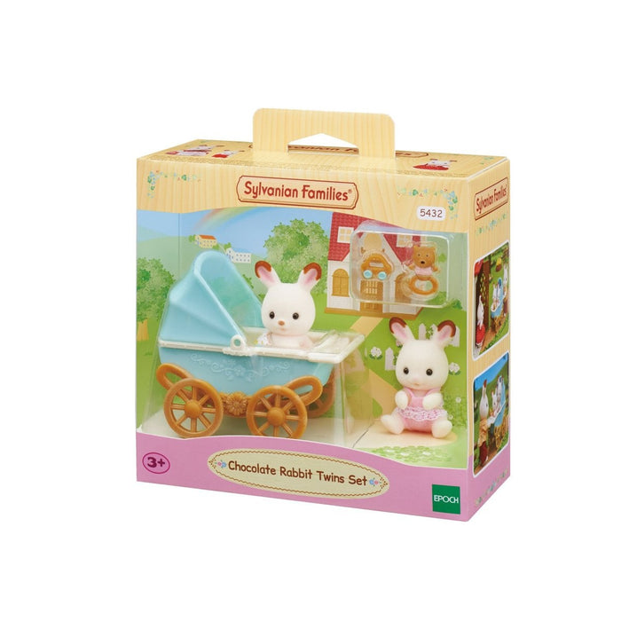 5432 Sylvanian Families, Çikolata Kulaklı İkiz Tavşan Bebek, +3 yaş - Toyz Show - 