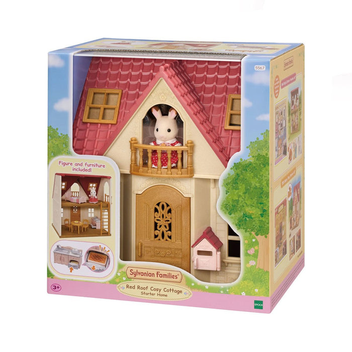 5567 Sylvanian Families Kırmızı Çatılı Başlangıç Evi +3 yaş - Toyz Show - 