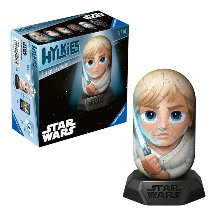 010135 Hylkies Star Wars - Luke Skywalker 54 parça Puzzle - No:02 - Ravensburger - Toyz Show - 