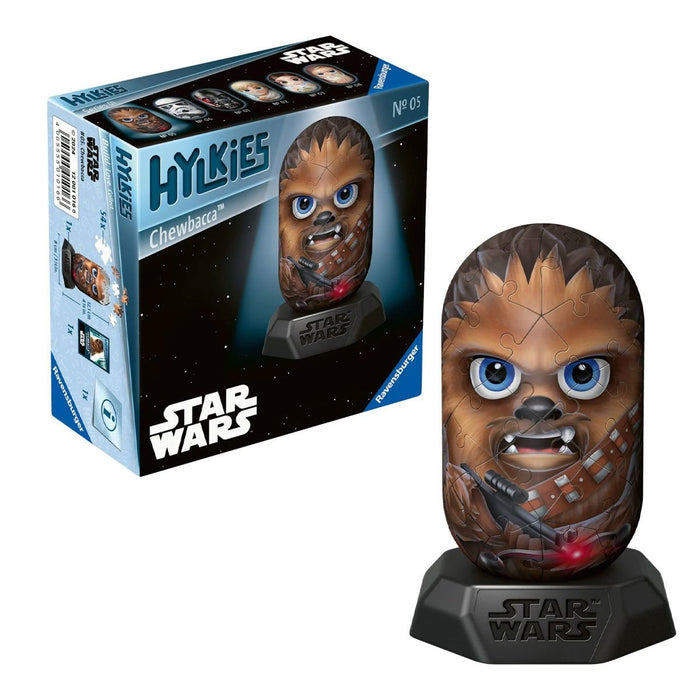 010166 Hylkies Star Wars - Chewbacca 54 parça Puzzle - No:05 - Ravensburger - Toyz Show - 
