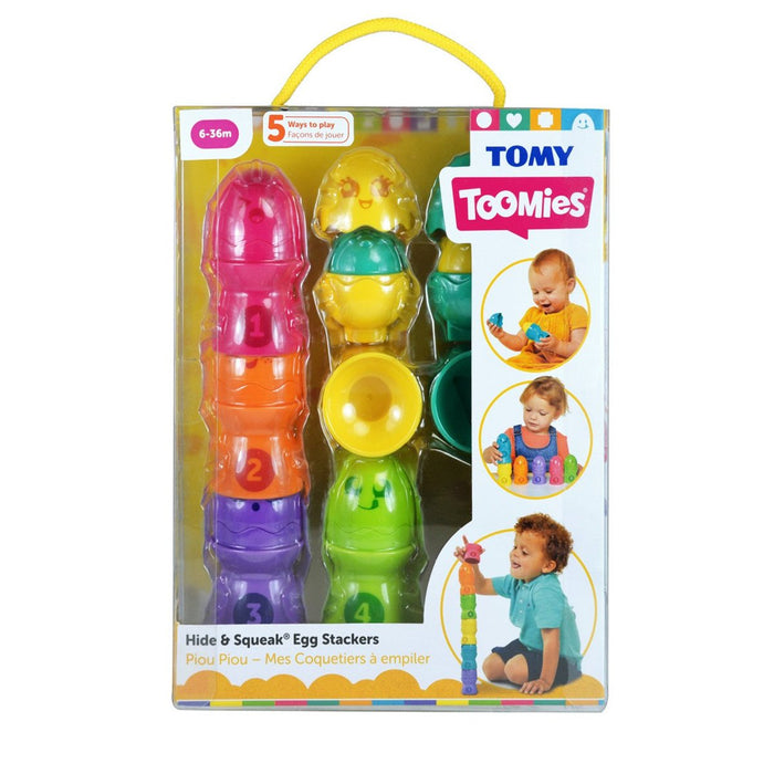 73083 Tomy - Saklambaçlı Yumurta Kule Seti 6-36 ay - Toyz Show - 