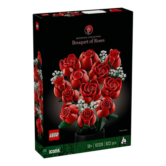 10328 Lego icons Gül Buketi 822 parça +18 yaş - Toyz Show - 