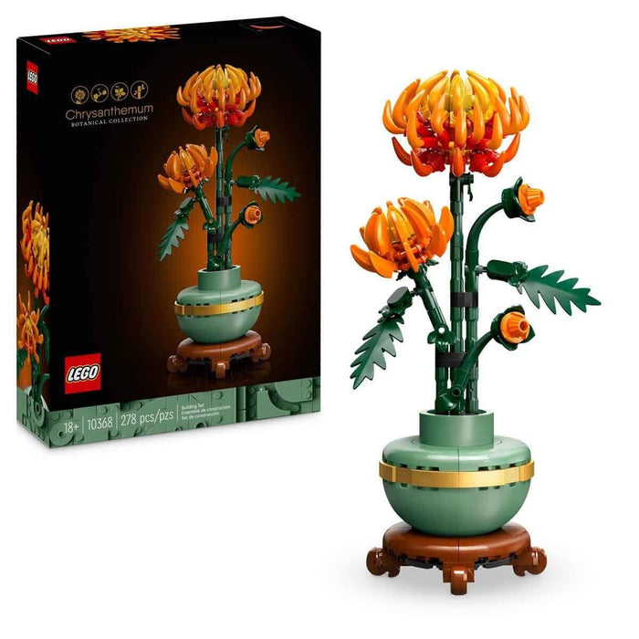 10368 Lego Botanicals - Krizantem - Chrysanthemum 278 parça +18 yaş - Toyz Show - 