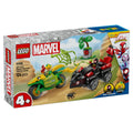 11198 Lego Marvel Spidey - Spin ve Electro Dinozor Aracı Takibi 124 parça +4 yaş - görsel 1