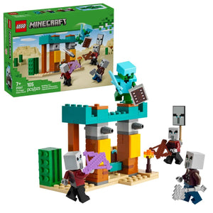21267 Lego Minecraft The Illager Çöl Devriyesi 105 parça +7 yaş - Toyz Show