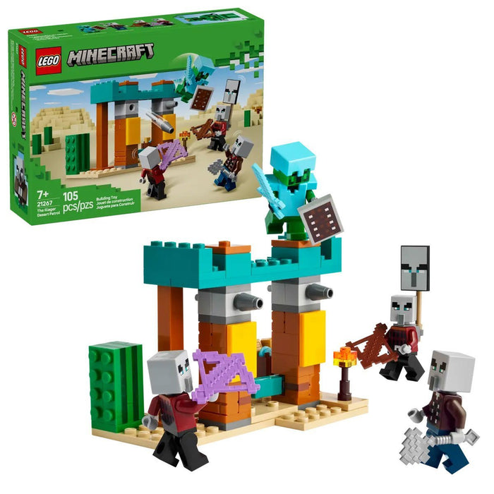 21267 Lego Minecraft The Illager Çöl Devriyesi 105 parça +7 yaş - Toyz Show - 
