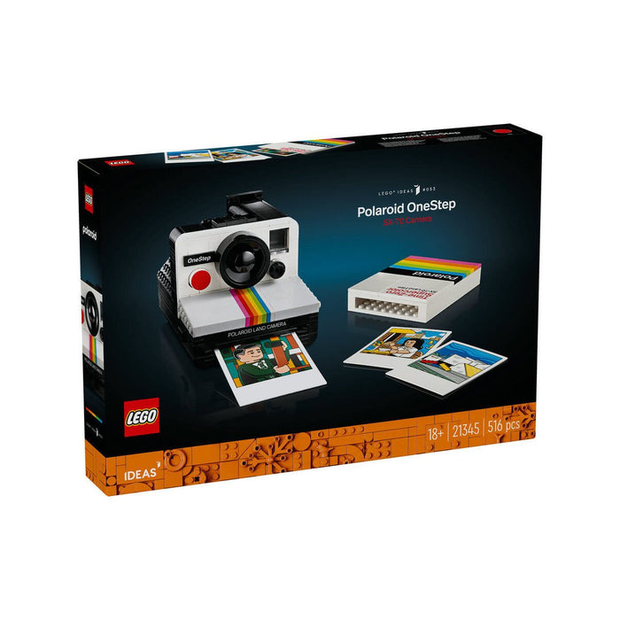 21345 Lego ideas Polaroid OneStep SX-70 Kamera 516 parça +18 yaş - Toyz Show - 