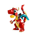 31145 Lego Creator 3ü1 arada Kırmızı Ejderha 149 parça +6 yaş - görsel 2