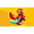 31145 Lego Creator 3ü1 arada Kırmızı Ejderha 149 parça +6 yaş - görsel 3