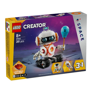 31164 Lego Creator 3in1 - Uzay Robotu 281 parça +8 yaş - Toyz Show