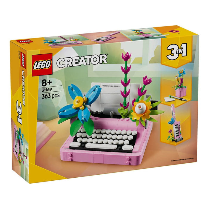 31169 Lego Creator 3in1 - Çiçekli Daktilo 363 parça +8 yaş - Toyz Show - 