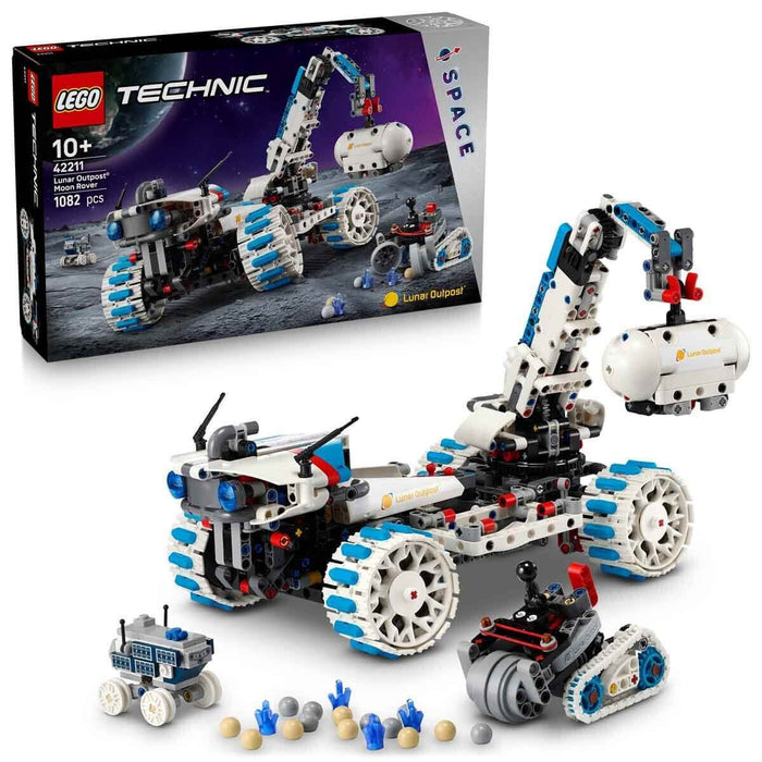 42211 Lego Technic Lunar Outpost Ay Gezgini Uzay Aracı 1082 parça +10 yaş - Toyz Show - 