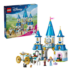 43275 Lego Disney Prensesi Sindirella'nın Şatosu ve At Taşıyıcı 596 parça +6 yaş - Toyz Show