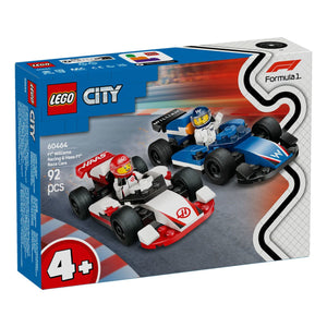 60464 Lego City F1 Williams Racing ve Haas F1 Yarış Arabaları 92 parça +4 yaş - Toyz Show