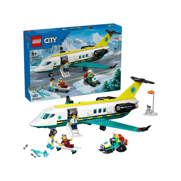60465 Lego City Helikopter Ambulans Uçağı 403 parça +6 yaş - Toyz Show - 