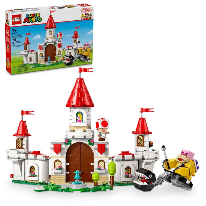71435 Lego Super Mario Peachin Kalesinde Roy ile Savaş 738 parça +7 yaş - Toyz Show - 