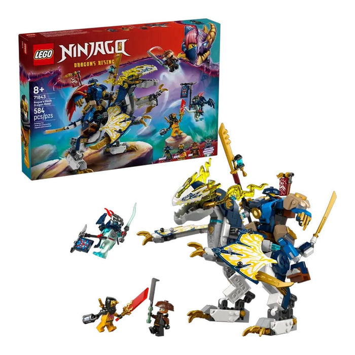 71843 Lego Ninjago Rogue'un Robot Ejderha Binicisi 584 parça +8 yaş - Toyz Show - 