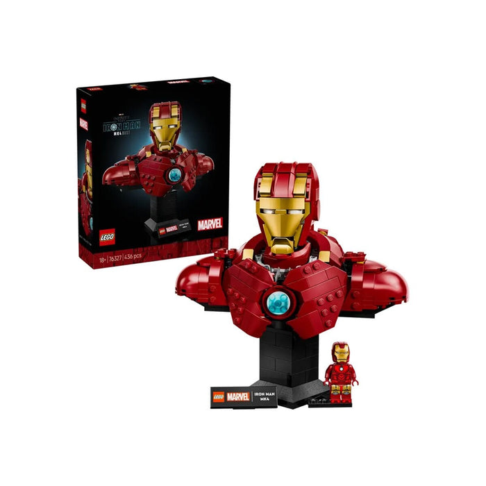 76327 Lego Marvel Iron Man MK4 Büstü 436 parça +18 yaş - Toyz Show - 