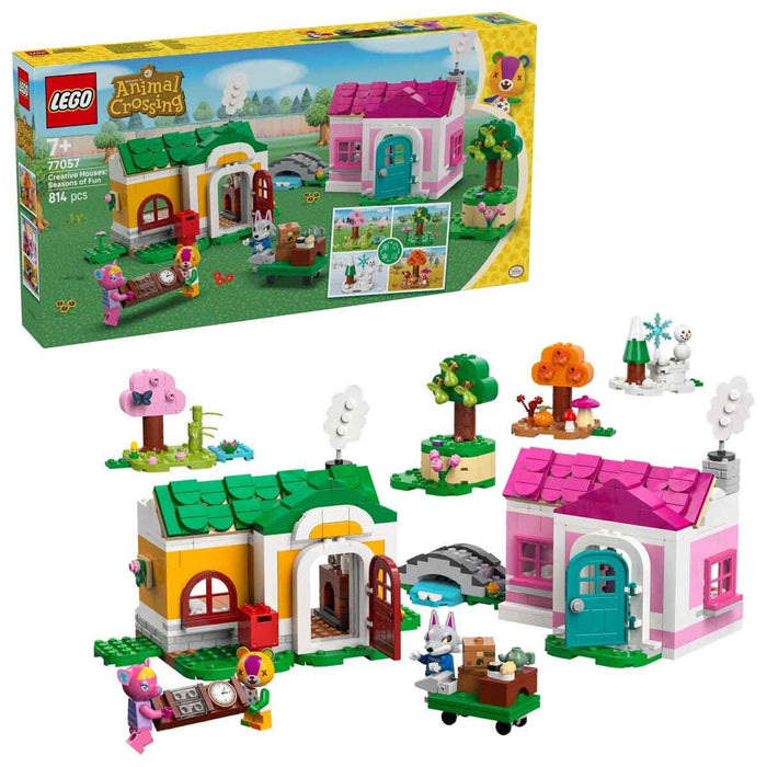 77057 Lego Animal Crossing Yaratıcı Evler: Eğlenceli Mevsimler 814 parça +7 yaş - Toyz Show - 