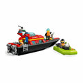 60373 Lego City - İtfaiye Kurtarma Teknesi 144 parça +5 yaş - görsel 5