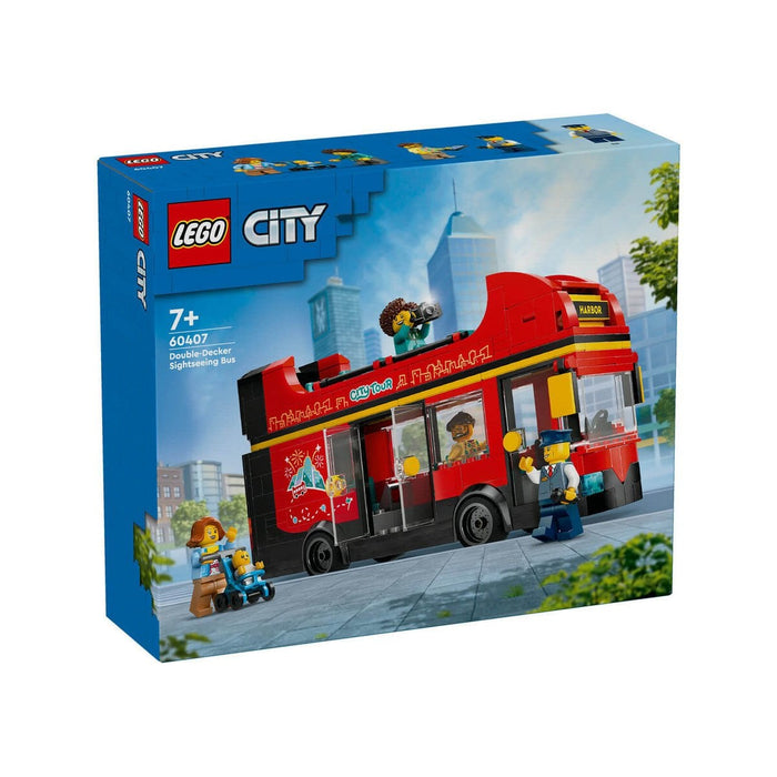 60407 Lego City Kırmızı İki Katlı Tur Otobüsü 384 parça +7 yaş - Toyz Show - 