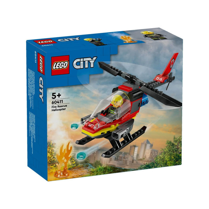 60411 Lego City İtfaiye Kurtarma Helikopteri 85 parça +5 yaş - Toyz Show - 
