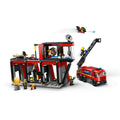 60414 Lego City İtfaiye Kamyon ve İtfaiye Merkezi 843 parça +6 yaş - görsel 4