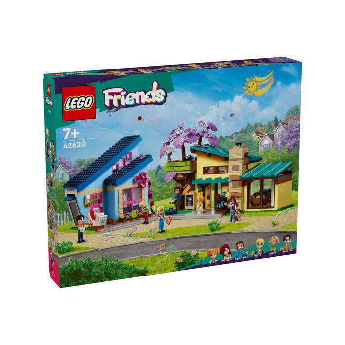 42620 LEGO® Friends Olly ve Paisley'nin Aile Evleri 1126 parça +7 yaş - Toyz Show - 