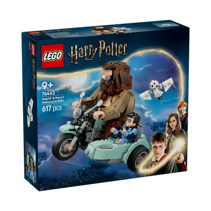 76443 LEGO® Harry Potter™ Hagrid™ ve Harry'nin Motosiklet Yolculuğu 617 parça +9 yaş - Toyz Show - 