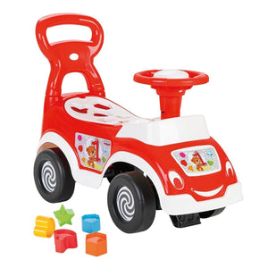 07 828 Smart Baby Ride On Bultaklı İlk Arabam  - Kırmızı - Toyz Show