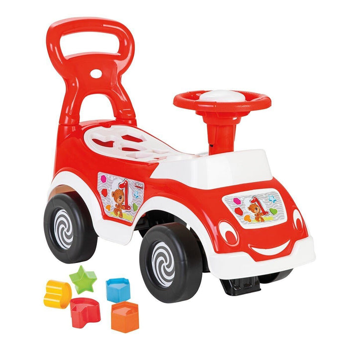 07 828 Smart Baby Ride On Bultaklı İlk Arabam  - Kırmızı - Toyz Show - 