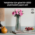 10374 Lego iconic Botanicals Pembe Gül Buketleri 789 parça +18 yaş - görsel 3