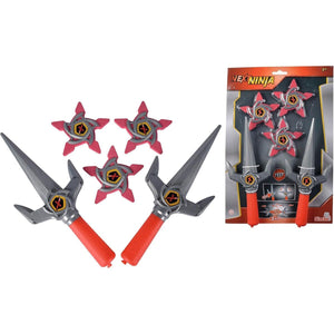 108042588 NEXT NİNJA KNİVES AND STARS RED - Toyz Show