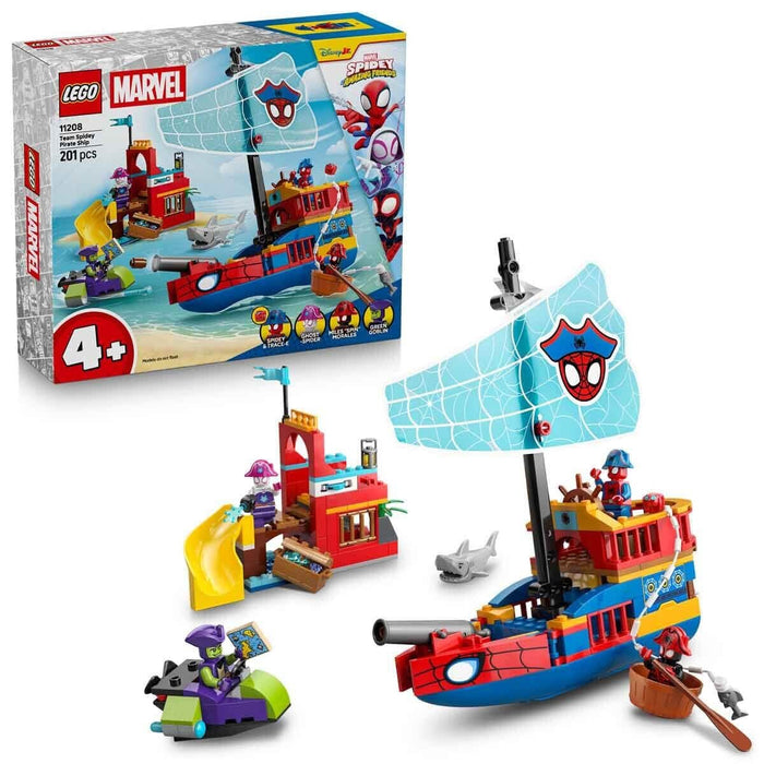11208 Lego Spidey Spidey Takımı Korsan Gemisi 201 parça +4 yaş - Toyz Show - 