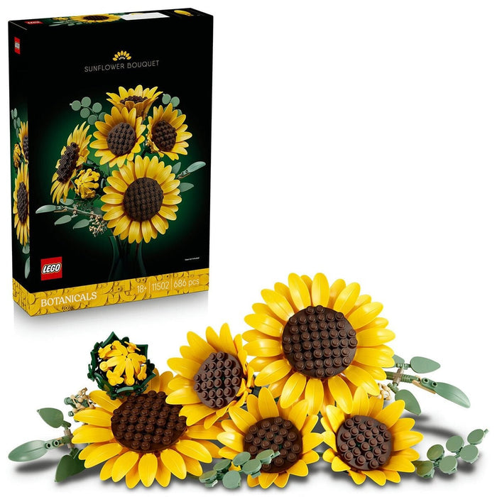 11502 Lego Botanicals Ayçiçeği Buketi 686 parça +18 yaş - Toyz Show - 