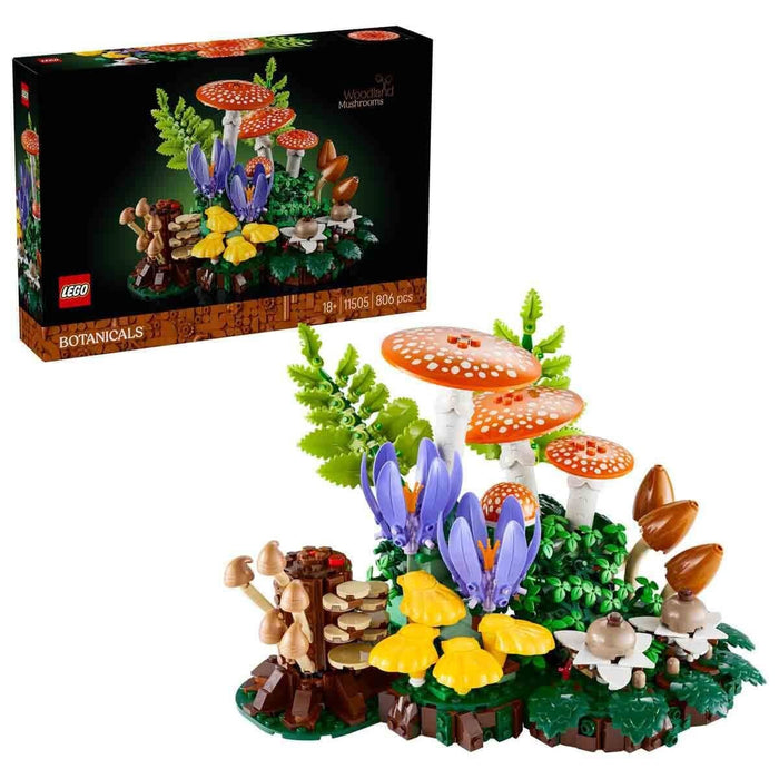 11505 Lego Botanicals Orman Mantarları 806 parça +18 yaş - Toyz Show - 