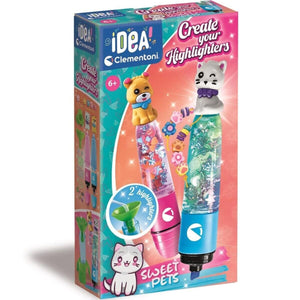 18875 Idea Clemetoni - Fosforlu Kalem Tasarım Seti - Evcil Hayvanlar - Toyz Show