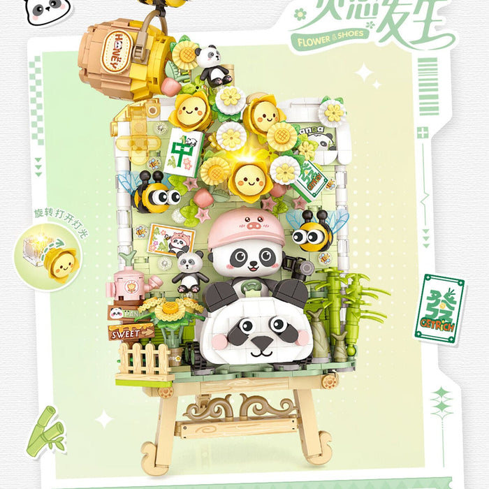 LZ-1302 LOZ PANDA 3 D BOYAMA 751 PARÇA BLOCK - Toyz Show - 