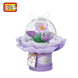 LZ1297 LOZ  LEDLİ ORKİDE BUKETİ  BLOCK OYUNCAK 272 PARÇA - Toyz Show